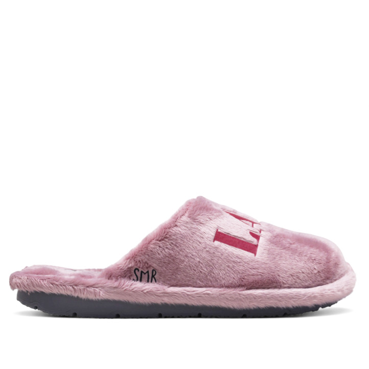 Zapatillas casa Se me ríen los pies rosas lady vaga born this way - Querol online