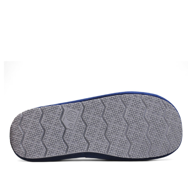 Zapatillas casa Se me ríen los pies azules soy la caña - Querol online