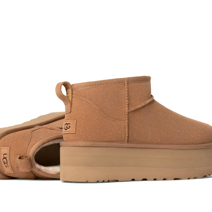Botines plataforma UGG Classic Ultra Mini Chestnut - Querol online