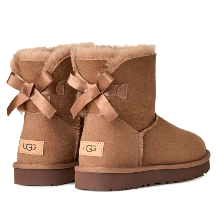 Botas australianas UGG Mini Bailey Bow II Rocky Oak - Querol online