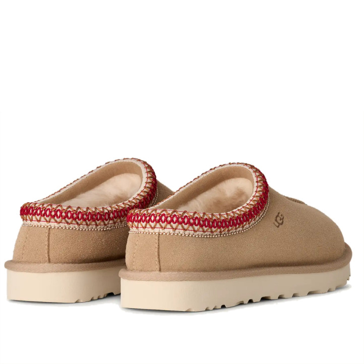 Zuecos UGG Tasman II Sand and Dark Cherry - Querol online