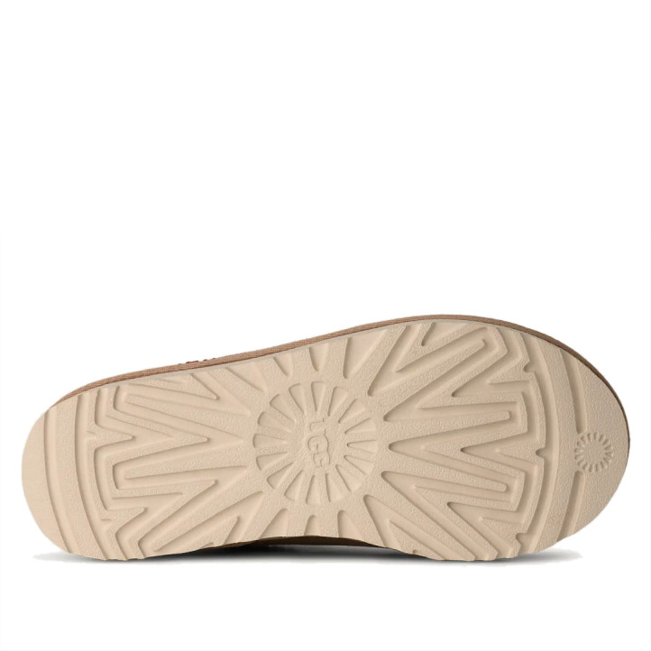 Zuecos UGG Tasman II Sand and Dark Cherry - Querol online