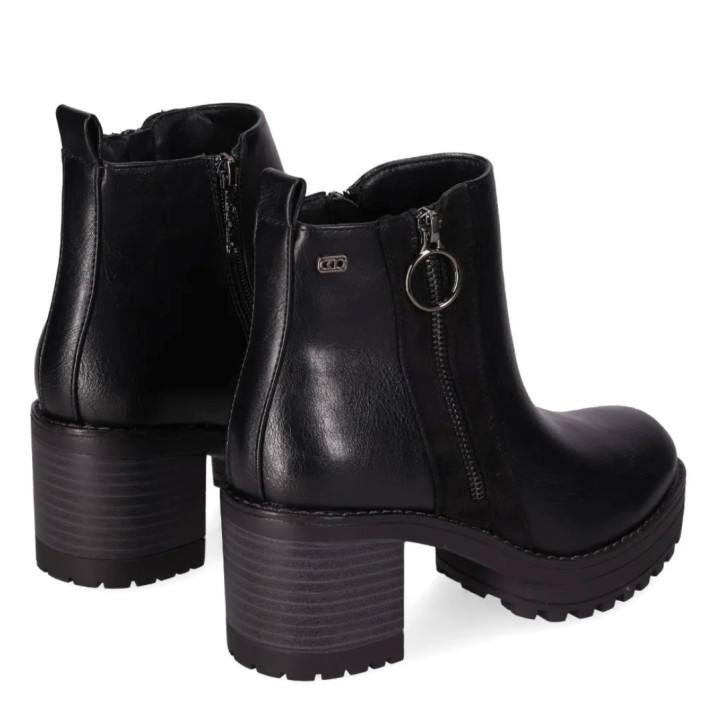Botines tacón Chika 10 Tacón Medio Piel Vegana - Querol online