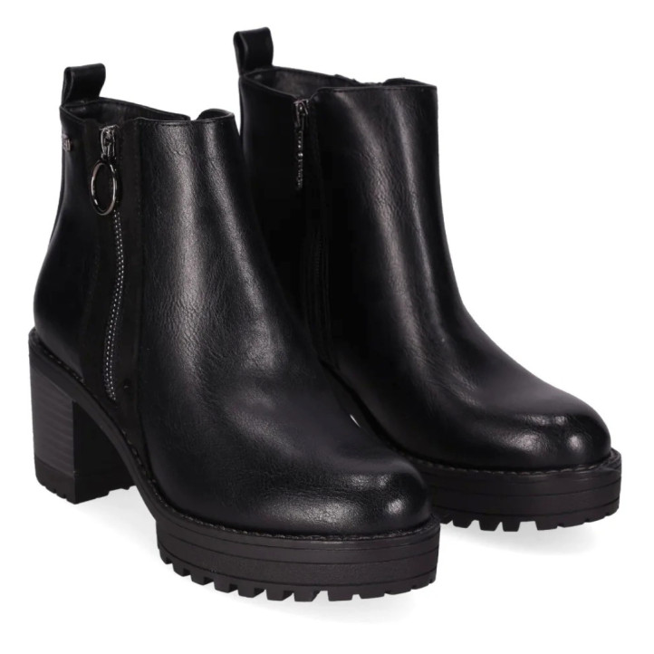 Botines tacón Chika 10 Tacón Medio Piel Vegana - Querol online