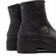 BOTINES DE PIEL NEGROS CON CREMALLERA CLARA PORRONET - Querol online