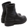 BOTINES DE PIEL NEGROS CON CREMALLERA CLARA PORRONET