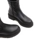 BOTINES DE PIEL NEGROS CON CREMALLERA CLARA PORRONET - Querol online