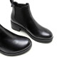 BOTINES DE PIEL NEGRA CON ELÁSTICOS DAFNE PORRONET - Querol online
