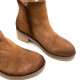 BOTINES DE PIEL CUERO CON CREMALLERA DIANA PORRONET - Querol online
