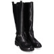 Botas planas Chika 10 de Piel Vegana de Mujer Plano - Querol online