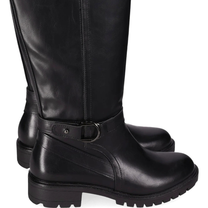 Botas planas Chika 10 de Piel Vegana de Mujer Plano - Querol online