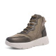 Zapatillas urban Mysoft taupe con cordón elástico y detalles metálicos en diferentes tonos - Querol online