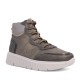 Zapatillas urban Mysoft taupe con cordón elástico y detalles metálicos en diferentes tonos - Querol online