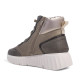 Zapatillas urban Mysoft taupe con cordón elástico y detalles metálicos en diferentes tonos - Querol online