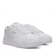 Zapatillas deporte Levi's carl blancas con plataforma y panel con glitter - Querol online