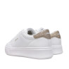 Sabatilles esport Levi's carl blanques amb platadorma i panell amb glitter