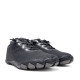 Zapatillas deportivas DOCKERS negras con cordones elásticos ajustables barefoot - Querol online