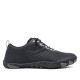 Zapatillas deportivas DOCKERS negras con cordones elásticos ajustables barefoot - Querol online