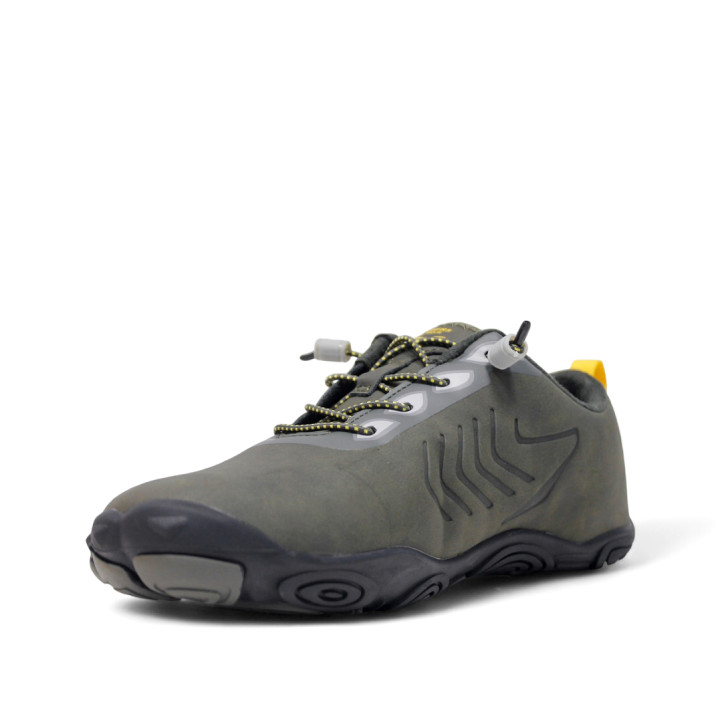 Zapatillas deportivas DOCKERS verdes con cordones elásticos ajustables barefoot - Querol online