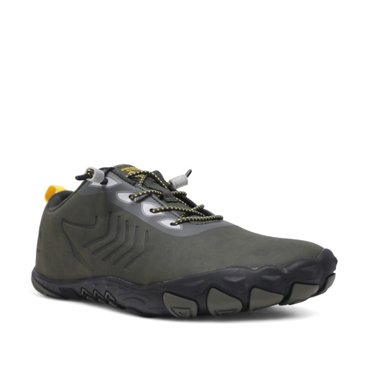 Zapatillas deportivas DOCKERS verdes con cordones elásticos ajustables barefoot - Querol online