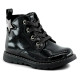Botins Chicco flemma negres efecte xarol i estil militar - Querol online