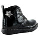 Botins Chicco flemma negres efecte xarol i estil militar - Querol online