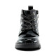 Botins Chicco flemma negres efecte xarol i estil militar - Querol online