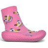 Zapatillas casa Chicco taipei rosas estilo calcetín con unicornios