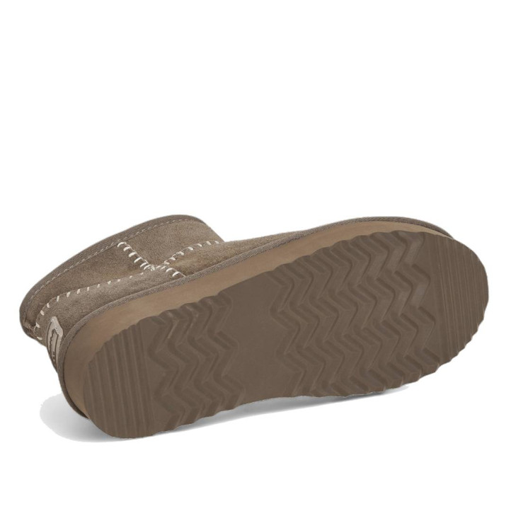 Botines plataforma Pepe Jeans dissy etnic taupe estilo australianas - Querol online