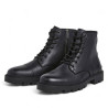 Botines Pepe Jeans ryan brit negras con cordones y cremallera lateral