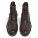 Botines Pepe Jeans ryan brit marrones con cordones y cremallera lateral - Querol online