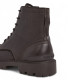 Botines Pepe Jeans ryan brit marrones con cordones y cremallera lateral - Querol online