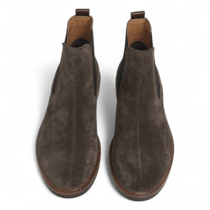 Botines Pepe Jeans leeds road marrones estilo chelsea - Querol online