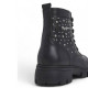 Botines Pepe Jeans lillie life negras con suela track y tachuelas de estrellas - Querol online