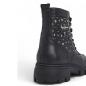 Botins Pepe Jeans lillie life negres amb sola track i tatxes d'estrelles