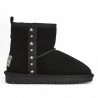 Botines Pepe Jeans diss rock negras con tachuelas de estrellas estilo australianas