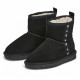 Botines Pepe Jeans diss rock negras con tachuelas de estrellas estilo australianas - Querol online