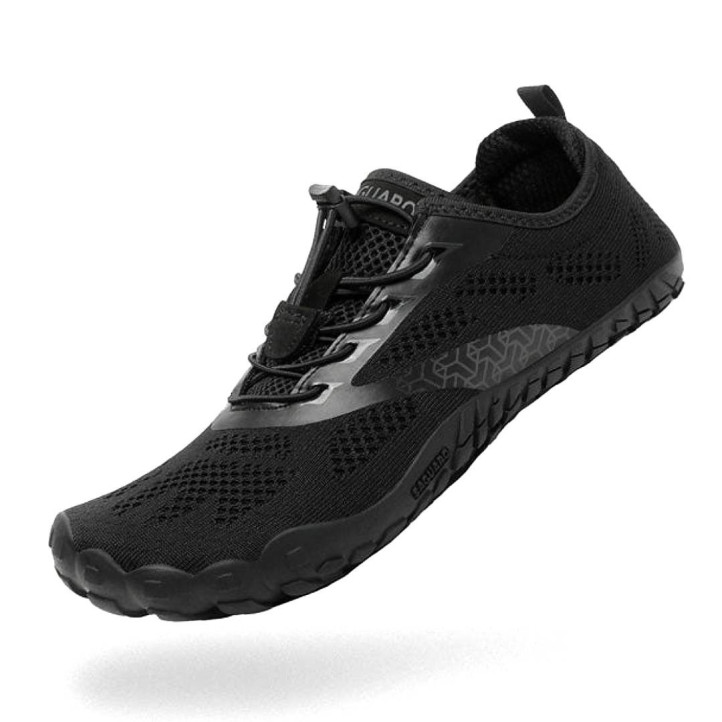 Zapatillas deportivas Saguaro smart i barefoot en color negro hombre - Querol online
