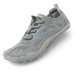 Zapatillas deportivas Saguaro smart i barefoot en color gris hombre - Querol online