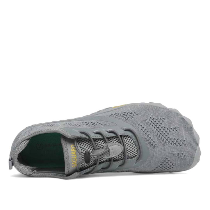 Zapatillas deportivas Saguaro smart i barefoot en color gris hombre - Querol online
