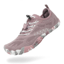Zapatillas deportivas Saguaro smart ii barefoot en color rojo/rosa mujer - Querol online