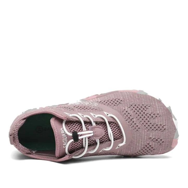 Sabatilles esportives Saguaro smart ii barefoot en color vermell/rosa dona - Querol online