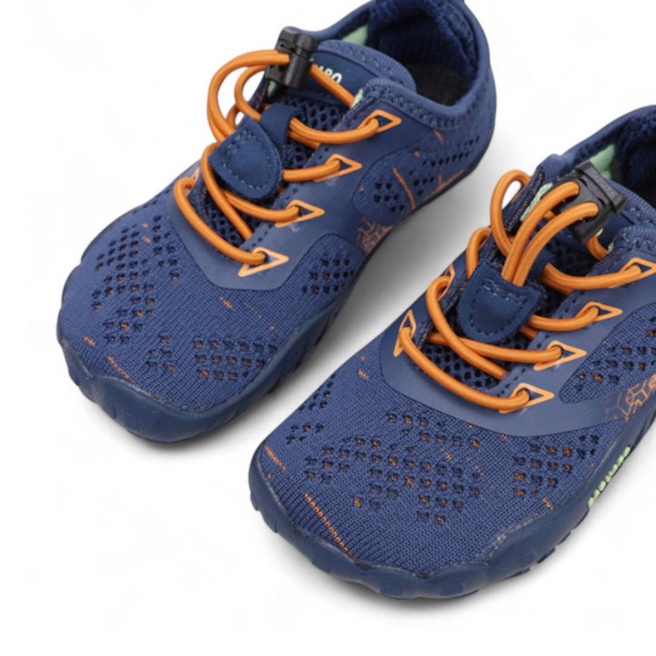 Zapatillas deporte Saguaro smart i respetuosas en color azul - Querol online