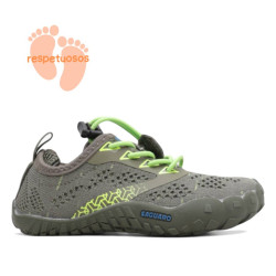 Zapatillas deporte Saguaro smart i respetuosas en color verde - Querol online