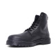 Botines Lobo elbrus negros estilo militar de piel - Querol online