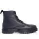 Botines Lobo elbrus negros estilo militar de piel - Querol online