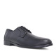 Zapatos vestir Lobo colca negros con cordones de piel - Querol online