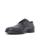 Zapatos vestir Lobo colca negros con cordones de piel - Querol online