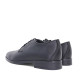 Zapatos vestir Lobo colca negros con cordones de piel - Querol online