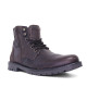 Botins Lobo garda marrons amb panells en diferents acabats de pell - Querol online